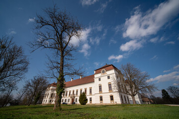 Fototapeta na wymiar Eszterhazy Castle in Papa, Hungary