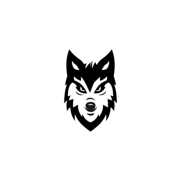 simple wolf mark logo inspiration