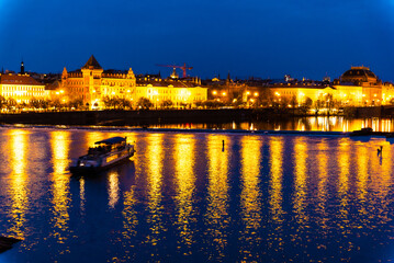 プラハ夜景