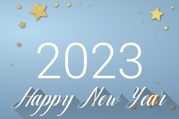 2023 - happy new year 2023 background	