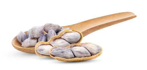 Peanuts isolated on white