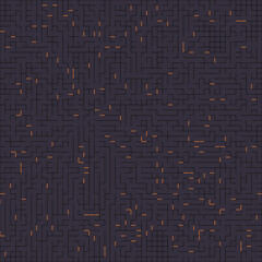 Naklejka premium Albert-Laszlo Barabasi algorithm network visualization implementation illustration