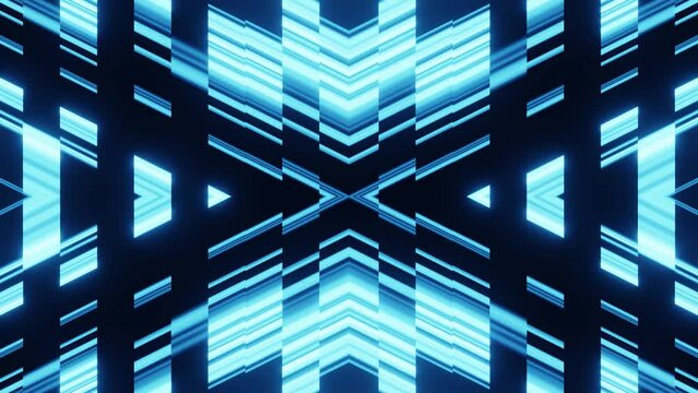 VJ backround loop blue neon party