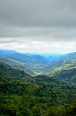 landscape with clouds