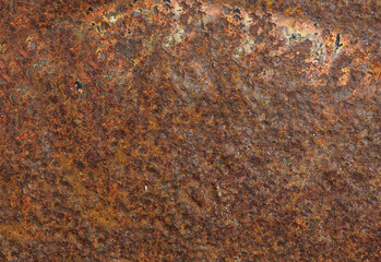 Rusty and dirty steel surface texture