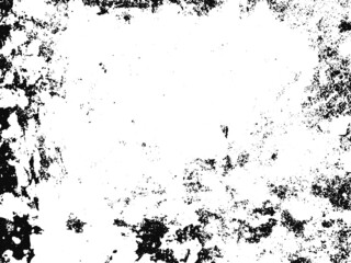 Grunge texture. Black texture on white background. Vector illustration