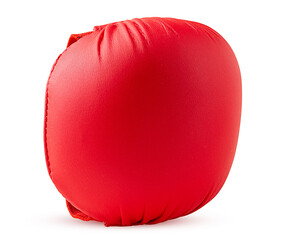 Red karate boxing gloves