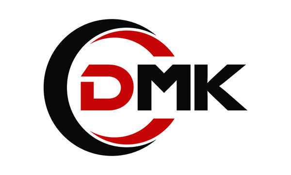 DMK swoosh three letter logo design vector template | monogram logo | abstract logo | wordmark logo | letter mark logo | business logo | brand logo | flat logo | minimalist logo | text | word | symbol