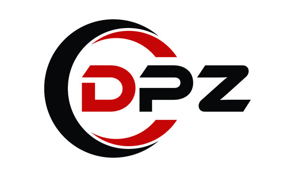 DPZ swoosh three letter logo design vector template | monogram logo | abstract logo | wordmark logo | letter mark logo | business logo | brand logo | flat logo | minimalist logo | text | word | symbol