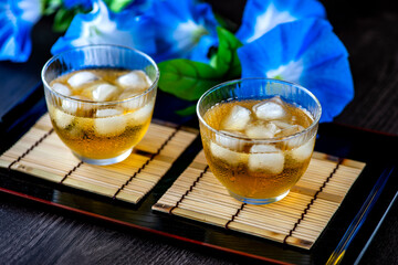 冷たいほうじ茶