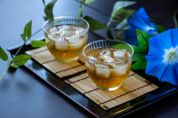 冷たいほうじ茶