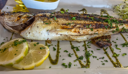 Bar de ligne grillé 