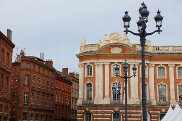 Fototapeta premium Toulouse Place du Capitole