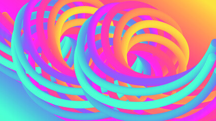 Fototapeta na wymiar Colorful abstract liquid effect background. Liquid shape landing page