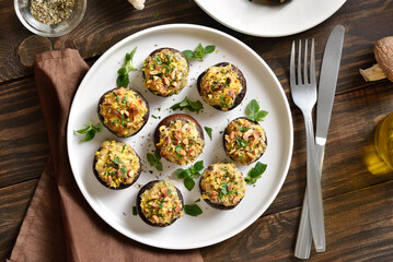 Stuffed mushrooms