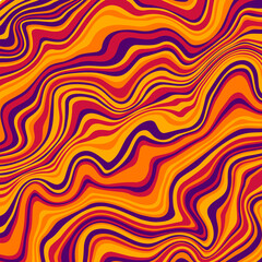 Abstract psychedelic groovy background. Abstract background.