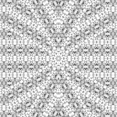 Bright Radial Geometric Ornate Seamless Pattern