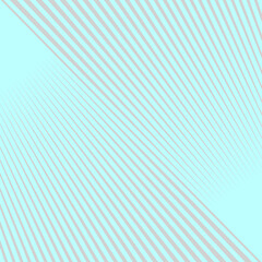 Obraz premium Diagonal striped illustration. Repeated grey lines on sea blue background. Surface pattern design with linear ornament. Disco lights motif. Stripes wallpaper. Digital paper for web designing. Vector.