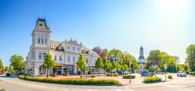 Alter Markt, Jever, Ostfriesland, Deutschland 
