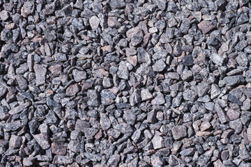 A background of gray gravel