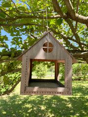 Bird feeder, treat for animals.