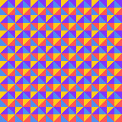 Obraz premium seamless triangle geometric pattern vector design