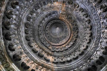 Bucesvara Temple, Koravangala, Hassan, Karnataka state, India. This Hoyasala architectural temple was built in 1173 A.D.