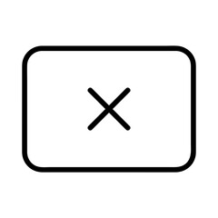 Obraz premium cancel