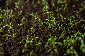 green seedlings