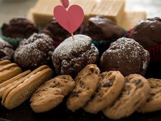 cakes and cookies