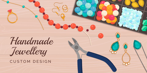 Handmade fashion jewellery and tools