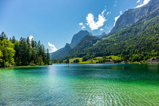 Sch&ouml;ne Erkundungstour entlang des Berchtesgadener Voralpenlandes - Hintersee - Bayern - Deutschland