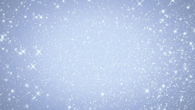 Blue glitter background with sparkles