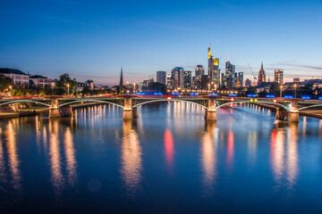 night view of the city