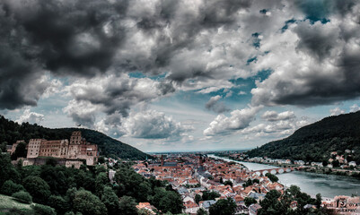 view of the city of kotor