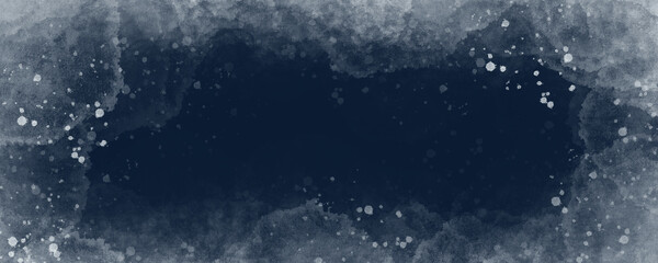 water splash on dark blue background