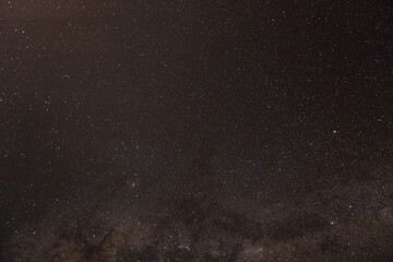 astrophotography - astronomical photography with many stars and milky way.