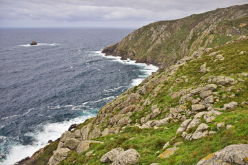 Ocean view from Cape Fisterra, The Way of St. James