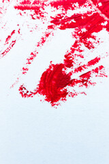 Red purple pink lipstick background texture smudged