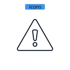 incident icons  symbol vector elements for infographic web