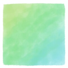 Fototapeta na wymiar Green pastel watercolor sky texture background.