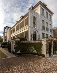 A large home in the historic downtown area of Charleston, South Carolina