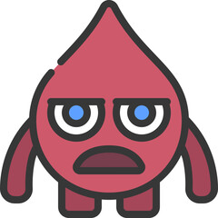 Tear Drop Monster Icon