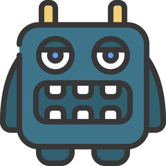 Box Lazy Monster Icon