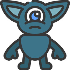 Pointy Ears Monster Icon