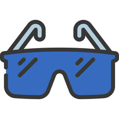 Safety Glasses Icon