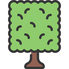Square Bush Icon