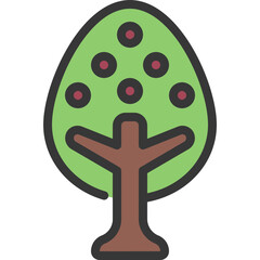 Apple Tree Icon