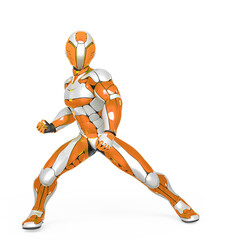 future astronaut is ready for action with copy space