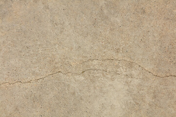 grey concrete material with a crack